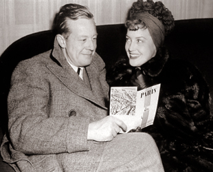 Gene and Jeanette in Paris 1950 