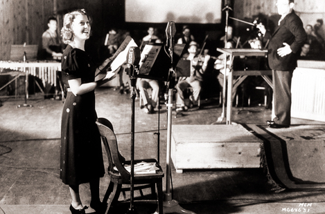 MacDonald at MGM recording studio